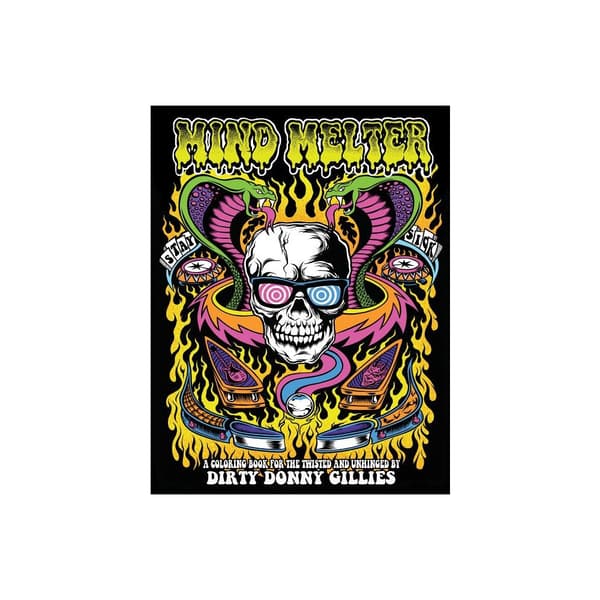 Mind melter - a coloring book for the twisted & unhinged (häftad, eng)
