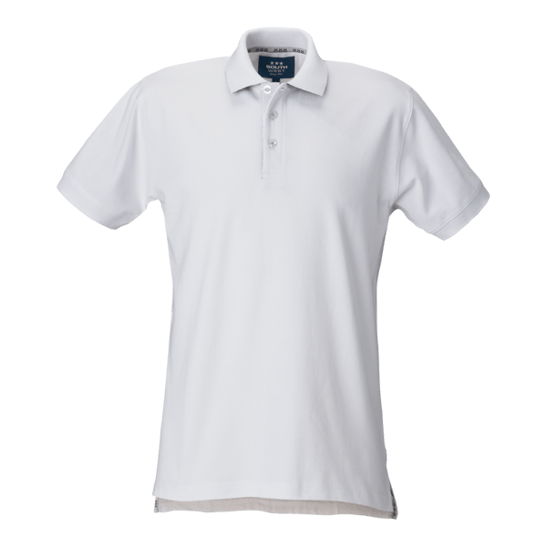 Morris solid Polo White Male