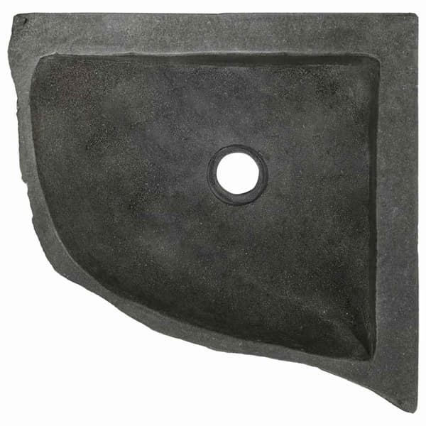 Handfat Grå (30-37) x (30-37) x 12 cm Flodsten