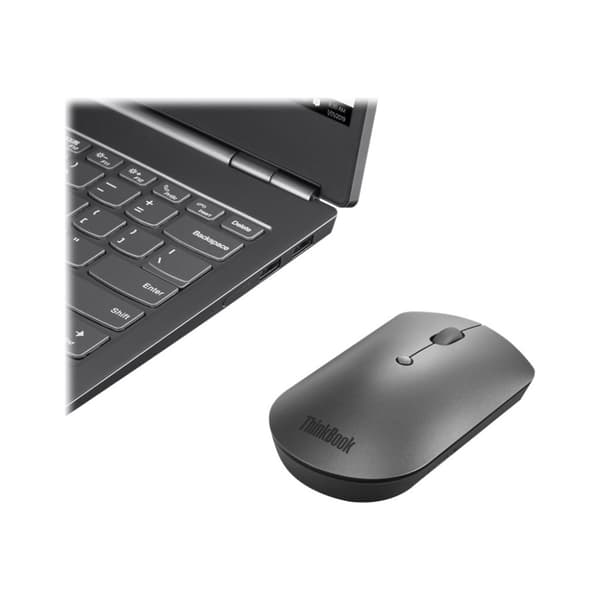 Lenovo ThinkPad Silent - mus - Bluetooth 5.0 - järngrå