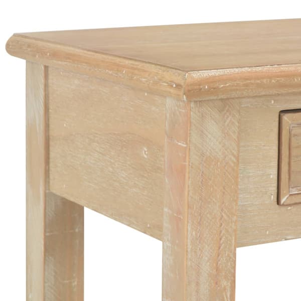 Avlastningsbord 110x35x80 cm trä