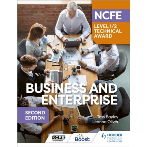 NCFE Level 1/2 Technical Award in Business and Enterprise Second Edition (häftad, eng)