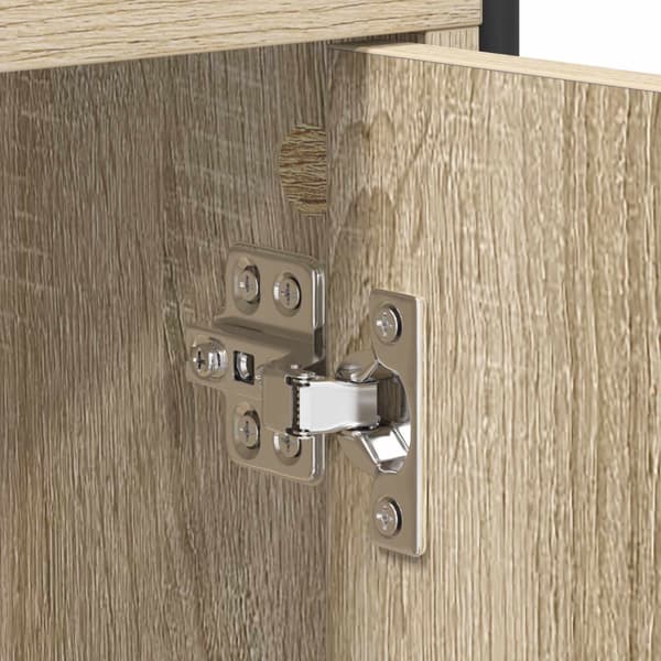 Sideboard Sonoma-ek 97 x 33 x 81 cm Konstruerat trä