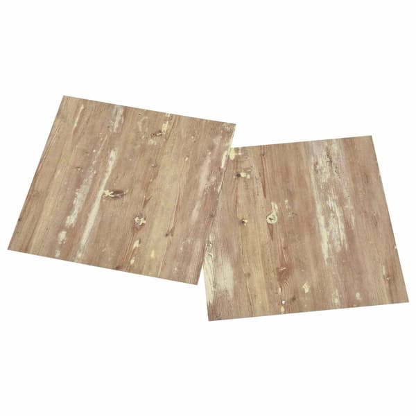 Golvplankor 55 pcs Brun 5,11 m² PVC