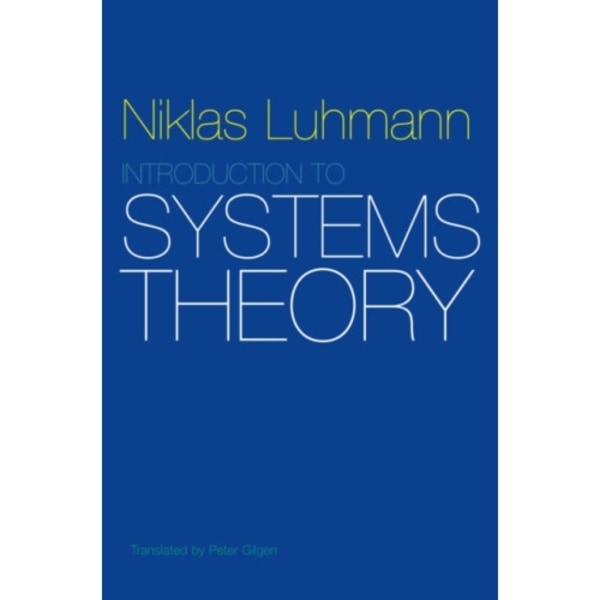 Introduction to Systems Theory (häftad, eng)