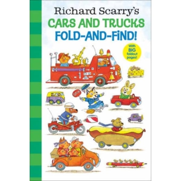 Richard Scarry's Cars and Trucks Fold-and-Find! (inbunden, eng)