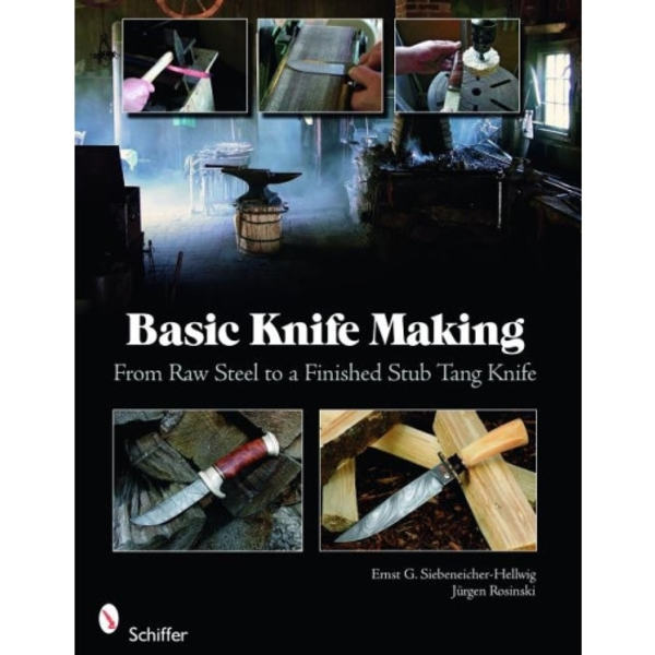 Basic knife making - from raw steel to a finished stub tang knife (häftad, eng)