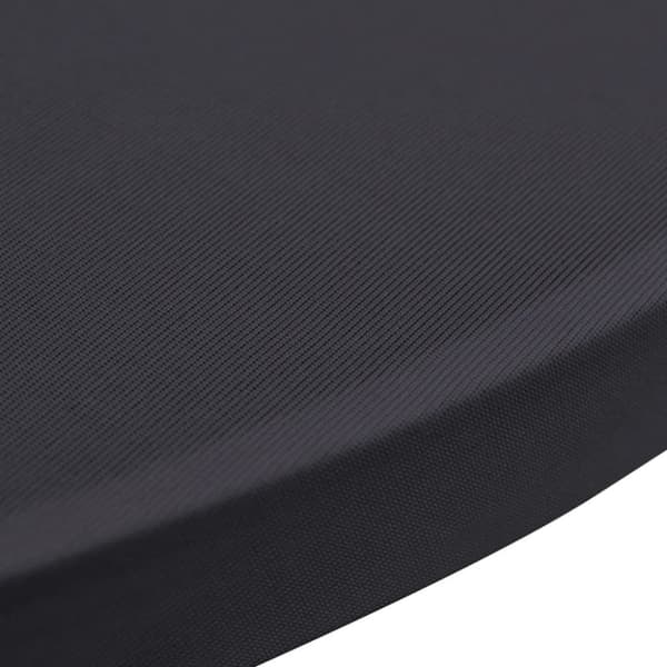 Bordsöverdrag 4 st 70 cm stretch antracit