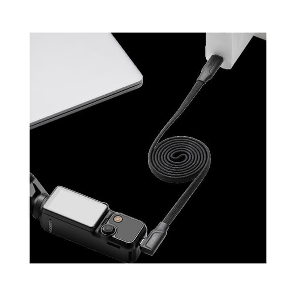SmallRig 5611 USB-C Self-Coiling Charging Cable (100cm, 60W)