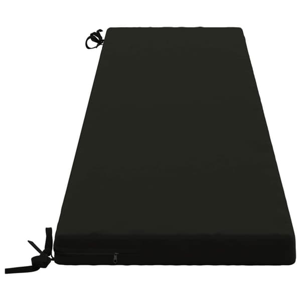 2-delade Bänk Kuddar SOEST 2 st 100% Polyester Svart