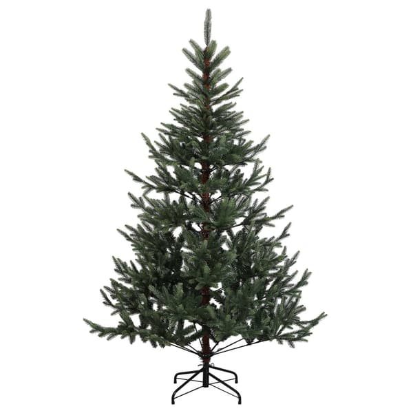 Plast Hingad Julgran 180 cm 300 LED-lampor Varmvit
