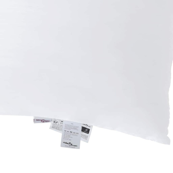 Duntäcke med kudde 3 pcs Vit Mikrofiber