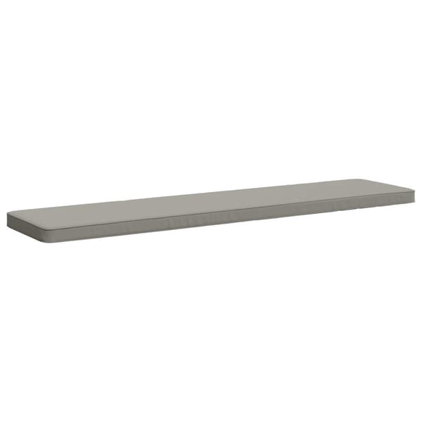 2-delade Bänk Kuddar VUGHT 2 st 100% Polyester Grå