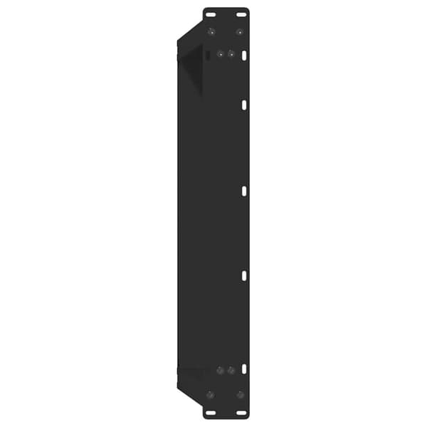 Soffbordsben U-formade 2 st svarta 70x(30-31) cm stål