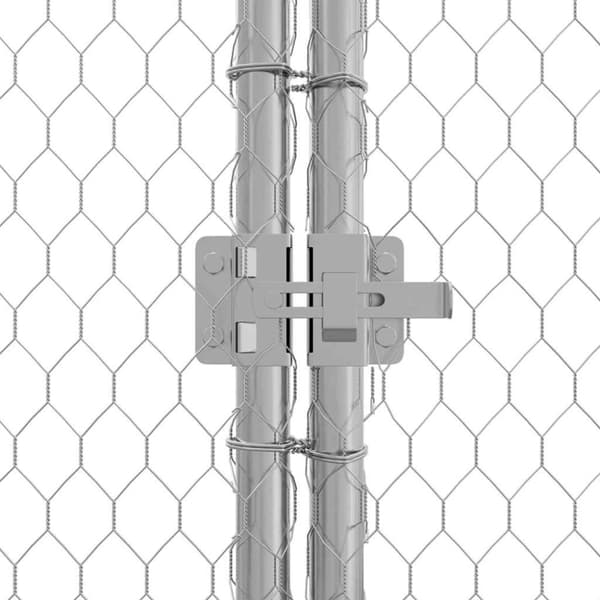 Hönshus Silver 400x170x177cm Galvaniserat Stål
