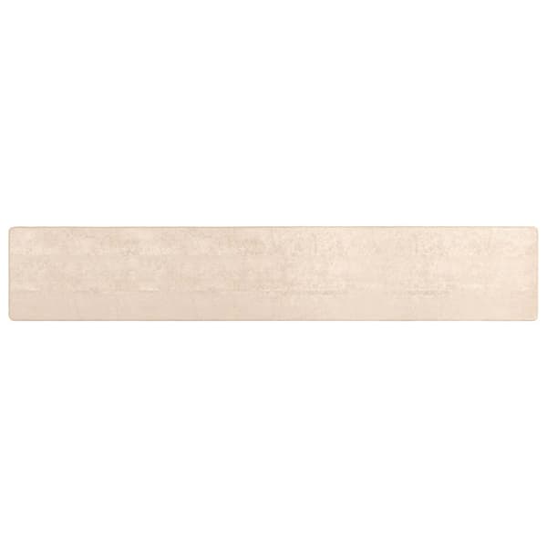 Mattlöpare MARSA Kräm 100 x 400 cm Polyester och PVC