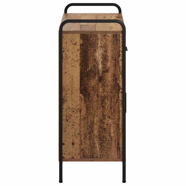 Sideboard Gammalt trä 97 x 33 x 81 cm Konstruerat trä