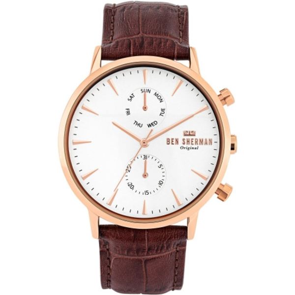 BEN SHERMAN WB041TRG - Quartz Klocka Herr (43MM)