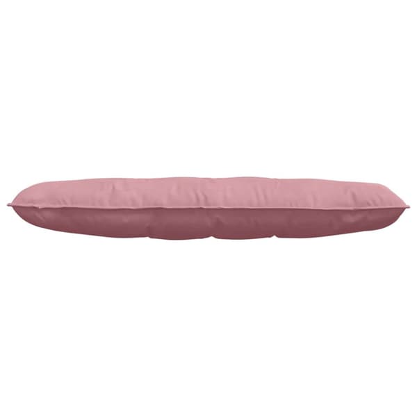 Ryggkudde Rosa 140 x 50 cm Kordread tyg