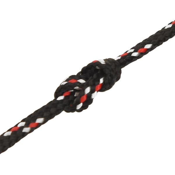 Båtlina svart 2 mm 25 m polypropen