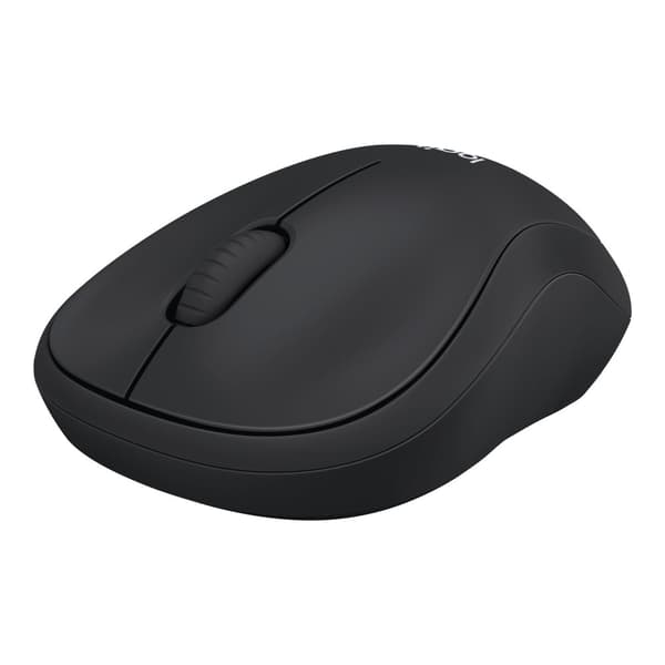 Logitech M220 Silent - mus - 2.4 GHz - träkol