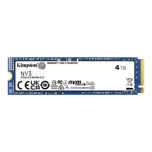 Kingston NV3 - SSD - 4 TB - PCIe 4.0 x4 (NVMe)