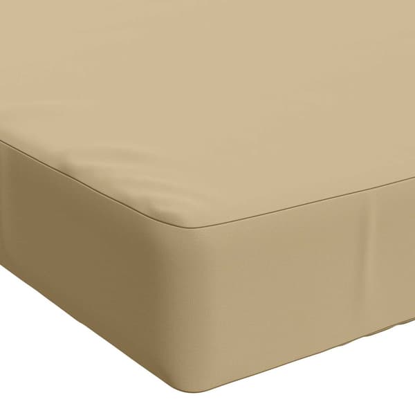 Bänk kudde SOEST 100% Polyester Beige 100 x 40 x 8 cm