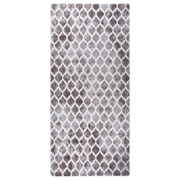 Matta tvättbar 80x300 cm flerfärgad halkfri