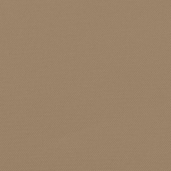 Infällbar sidomarkis taupe 100x600 cm