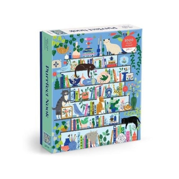 Purrfect Nook 1000 Piece Puzzle (bok, eng)