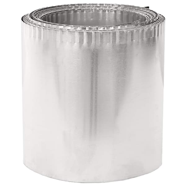 vidaxl Kant för gräsmatta 10 m x 15 cm Galvaniserat stål Silver