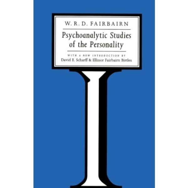 Psychoanalytic Studies of the Personality (häftad, eng)