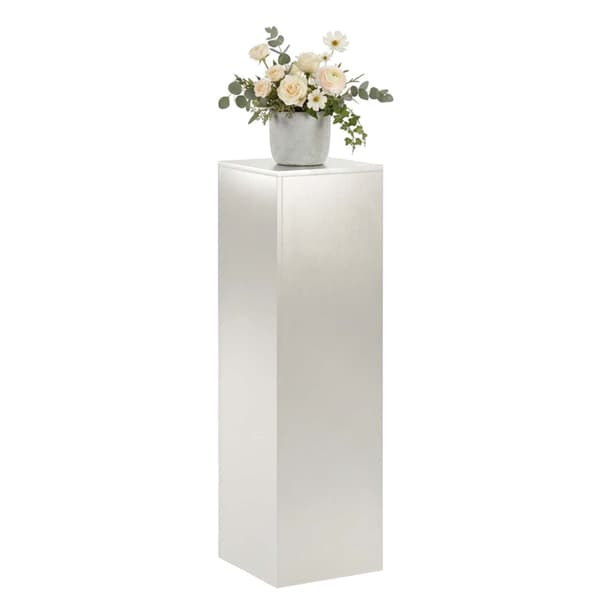 Växtställ Silver 30 x 30 x 100 cm Stål