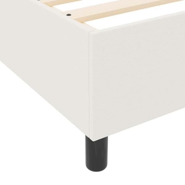 Bäddfjäder Grädde och vit 200 x 200 cm Kordread tyg
