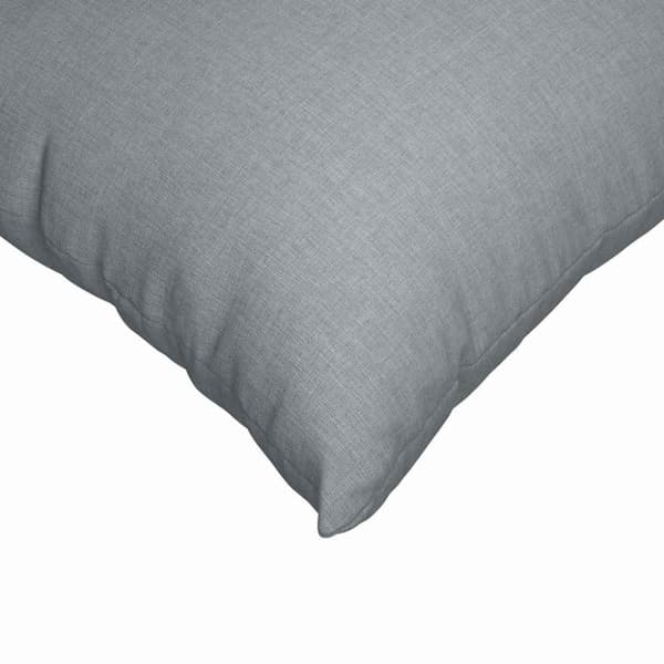 Sofakuddar 2 pcs Ljusgrå 70 x 50 cm tyg