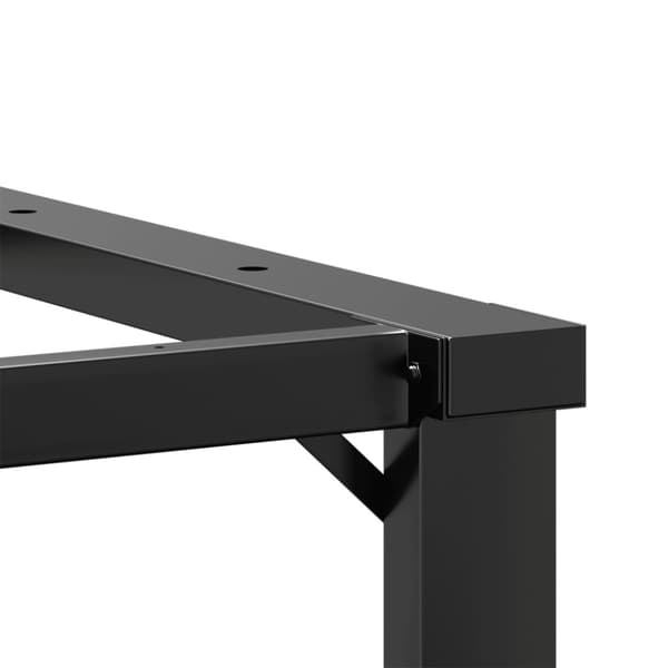 Bordsben för soffbord O-ram 60x40x38 cm stål