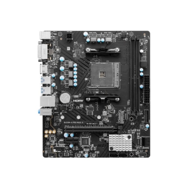 MSI B450M-A PRO MAX II - moderkort - micro ATX - Socket AM4 - AMD B450