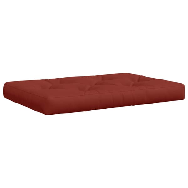 Pallkudd VIANEN 100% Polyester Röd 120 x 80 x 12 cm