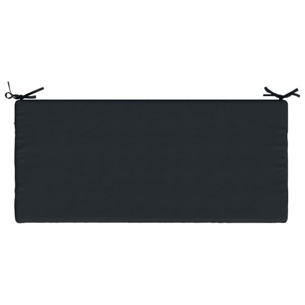 Bänk kudde SOEST 100% Polyester Mörkblå 110 x 50 x 5 cm