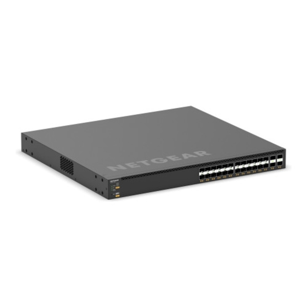 NETGEAR M4350 Series M4350-24F4V - switch - 28 portar - Administrerad - rackmonterbar Svart