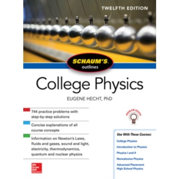 Schaum's Outline of College Physics, Twelfth Edition (häftad, eng)