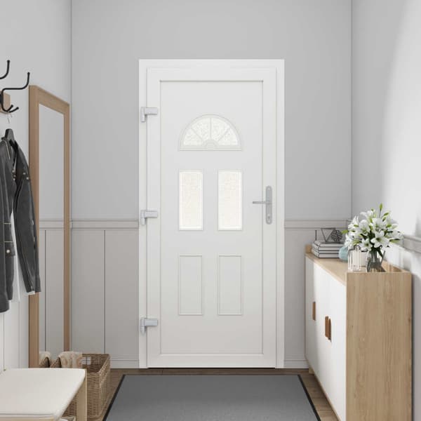 Framdörr Antracit 88 x 200 cm PVC