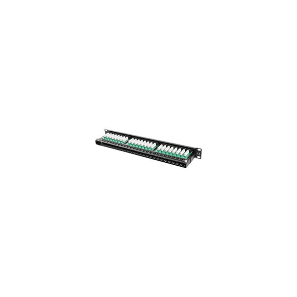 Lanberg PPU5-1048-B - patch-panel - 1U - 19"