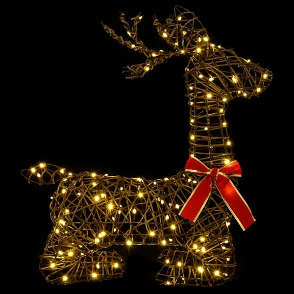 3D Julren LOVIISA 140 LED-lampor Varmvit 55 x 22 x 63 cm