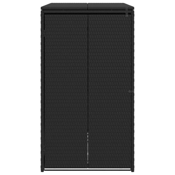 Avfallshink Box Svart 65 x 80 x 115 cm polyeten