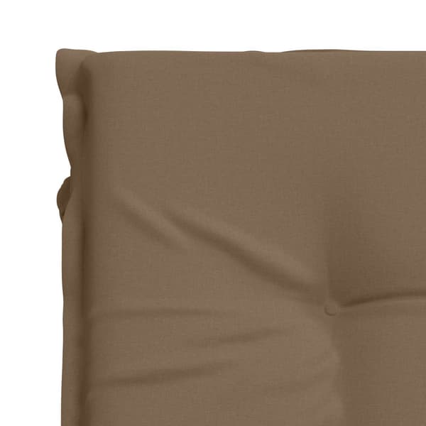 Solstol Kudde GEMERT 100% Polyester Taupe 190 x 80 x 9 cm