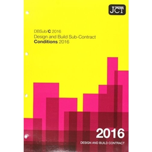 JCT: Design and Build Sub-Contract - Conditions 2016 (häftad, eng)