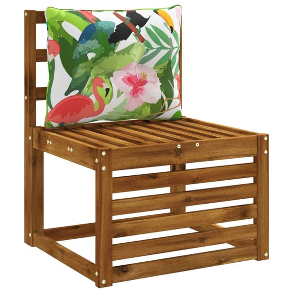 Ryggkudde PUTTEN 100% Polyester Flerfärgsdesign 60 x 40 x 10 cm