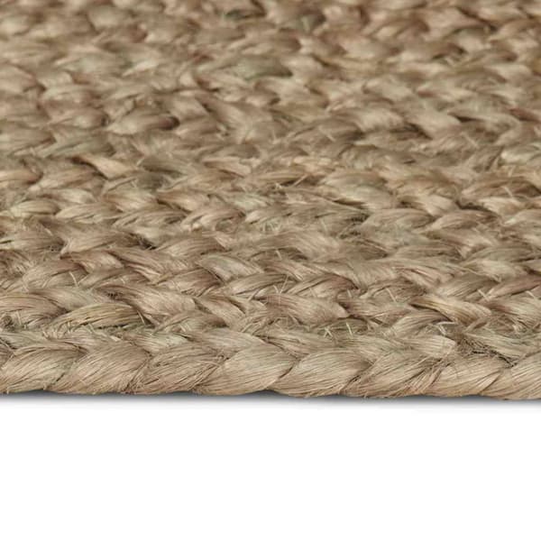 Områdesmattor Rektangulär Grå 60 x 400 cm Jute