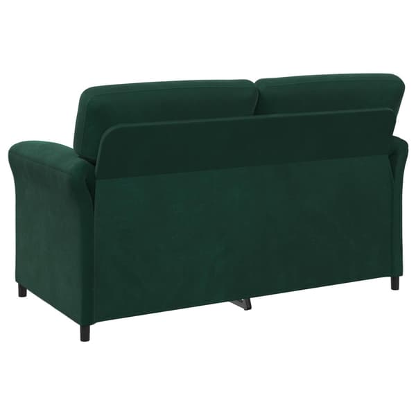 2-sits soffa Mörkgrön 158 x 83 x 95 cm Sammet